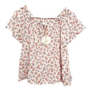 Hippie Rose NWT Floral Top